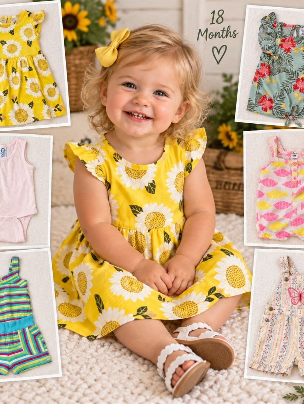 Colorful Summer Clothes For Your Baby Girl